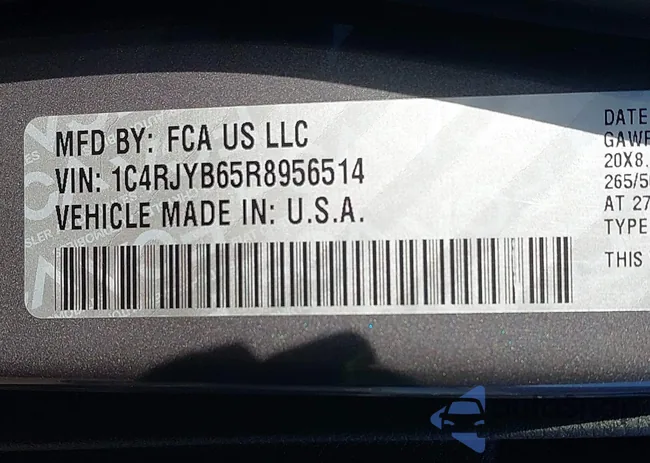 1C4RJYB65R8956514: 42014321