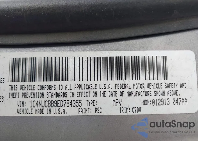 1C4NJCBB9ED754355: 42015965