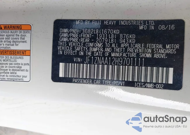 JF1ZNAA12H9701111: 42016381