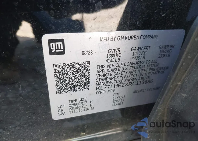 KL77LHE2XRC113686: 42017192