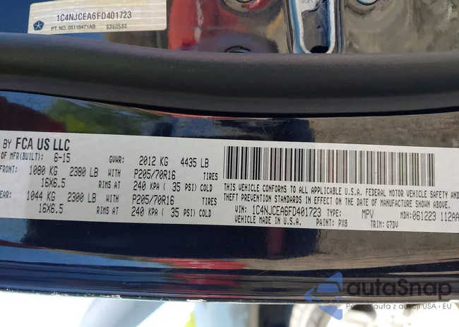 1C4NJCEA6FD401723: 42017975