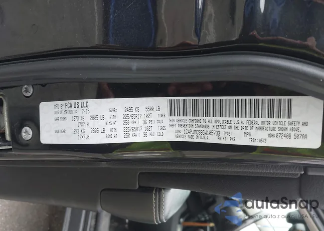 1C4PJMCS8GW105733: 42017722