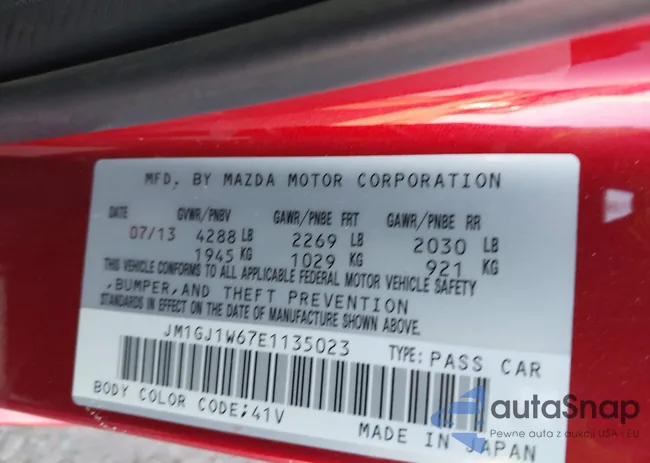 JM1GJ1W67E1135023: 42021763