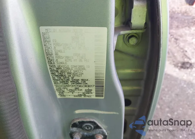 5N1ED28Y3YC563887: 42025396