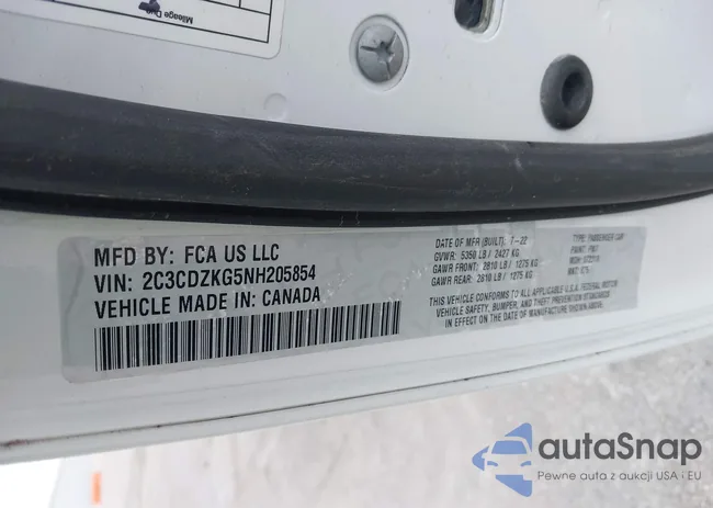 2C3CDZKG5NH205854: 42024529