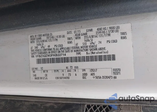 1FBZX2ZM3FKB22714: 42029055