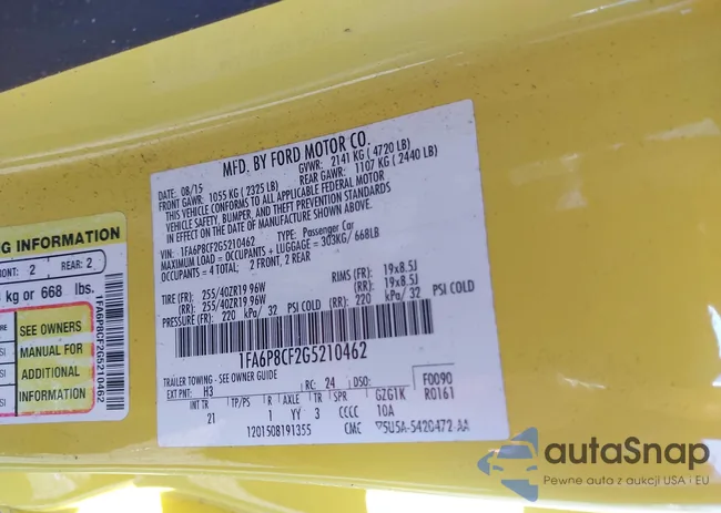 1FA6P8CF2G5210462: 42029257