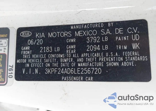 3KPF24AD6LE256720: 42028453