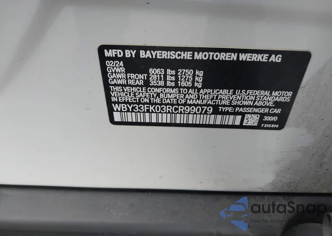 WBY33FK03RCR99079: 42028540
