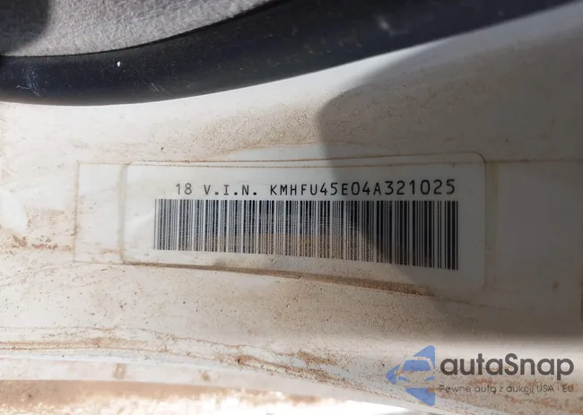 KMHFU45E04A321025: 42028597