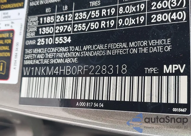 W1NKM4HB0RF228318: 42029511