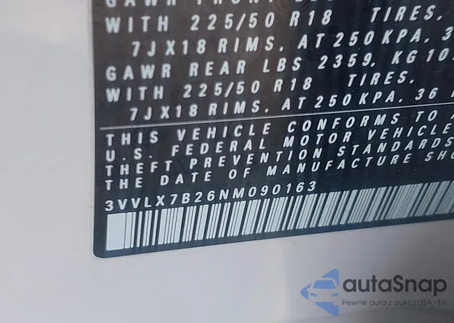 3VVLX7B26NM090163: 42032291