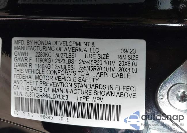 5J8TC2H84RL001353: 42032966