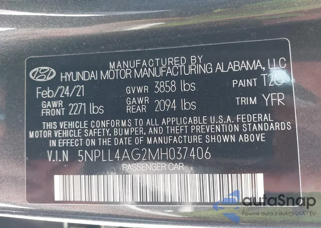 5NPLL4AG2MH037406: 42033498