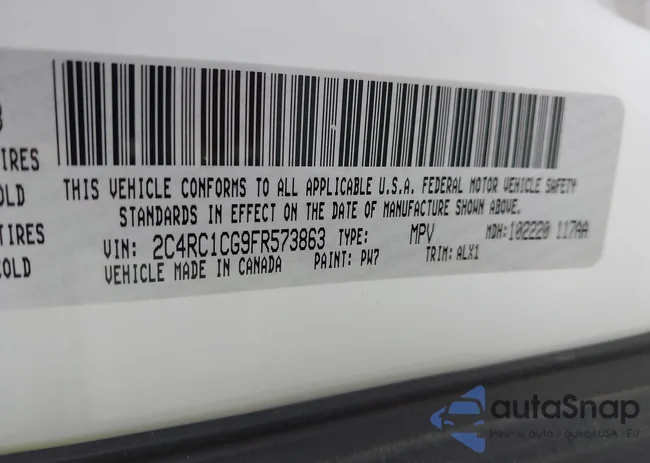 2C4RC1CG9FR573863: 42036034