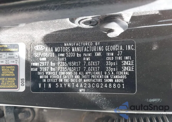 5XYKT4A23CG248801: 42036365