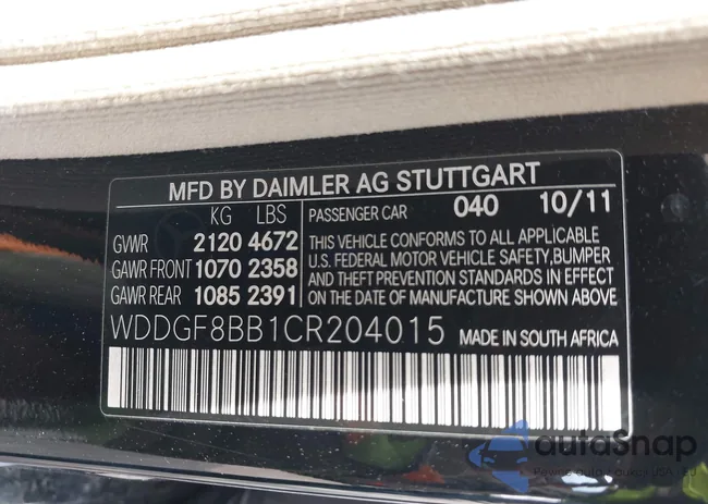 WDDGF8BB1CR204015: 42037958