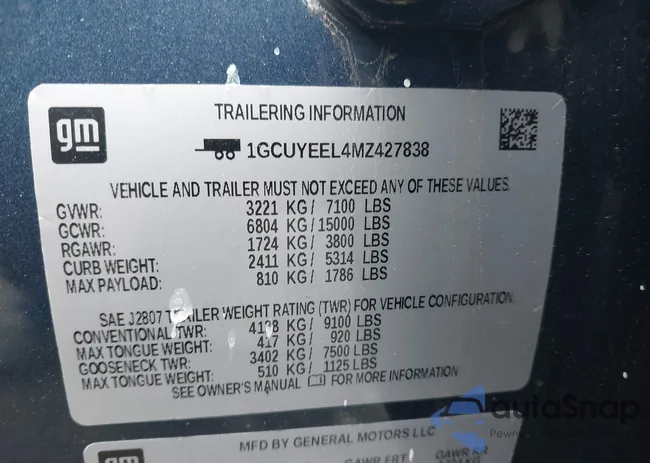 1GCUYEEL4MZ427838: 42037569