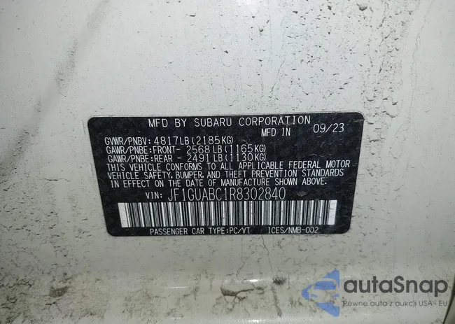 JF1GUABC1R8302840: 42037814