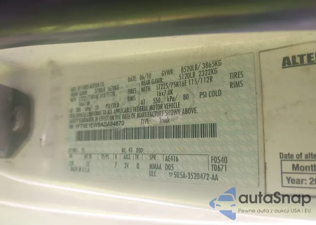 1FTNE1EW9ADA94870: 42039438