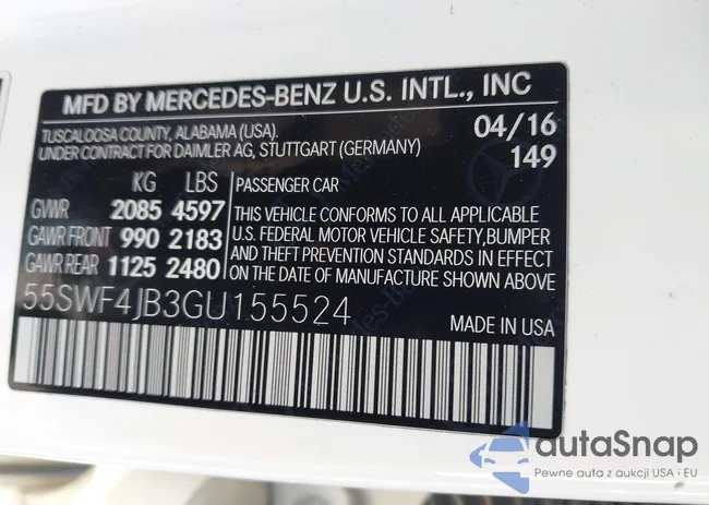 55SWF4JB3GU155524: 42039740