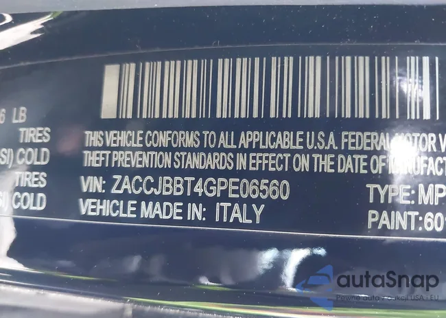 ZACCJBBT4GPE06560: 42042895