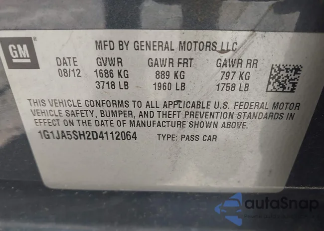 1G1JA5SH2D4112064: 42043168