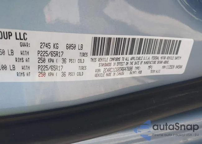 2C4RC1CG8DR647688: 42042544