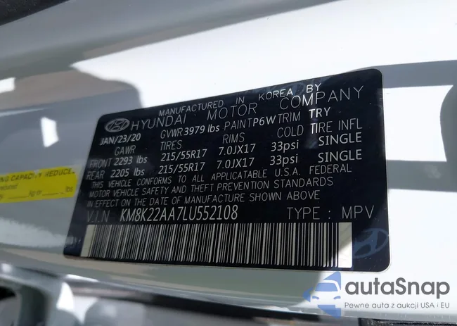 KM8K22AA7LU552108: 42042745