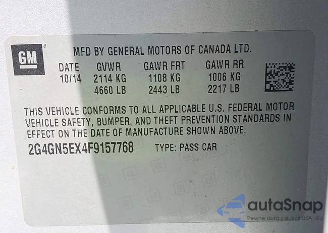 2G4GN5EX4F9157768: 42042800