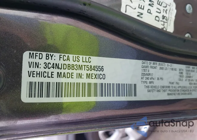 3C4NJDBB3MT584556: 42044104