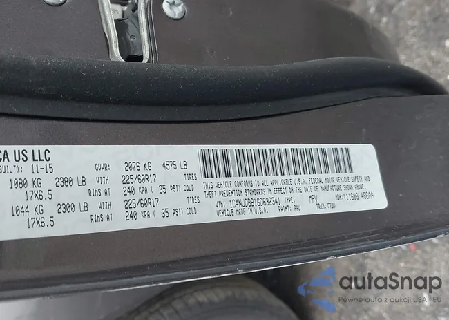 1C4NJDBB1GD632341: 42043710