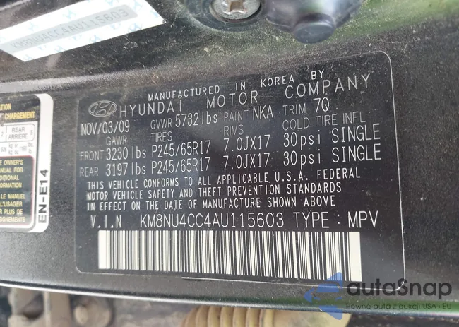 KM8NU4CC4AU115603: 42046265