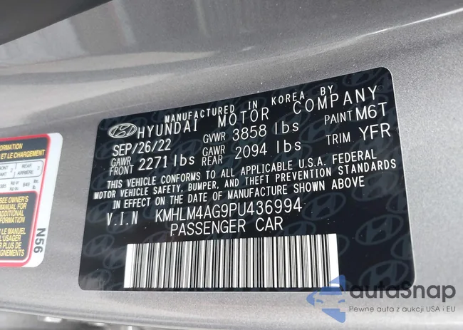 KMHLM4AG9PU436994: 42046828