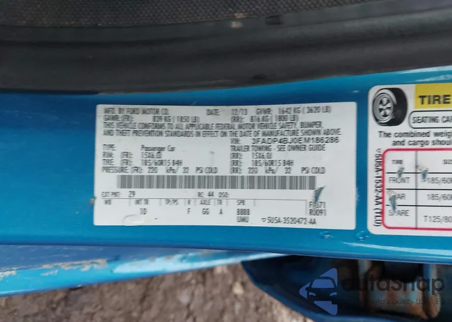 3FADP4BJ0EM186286: 42046848