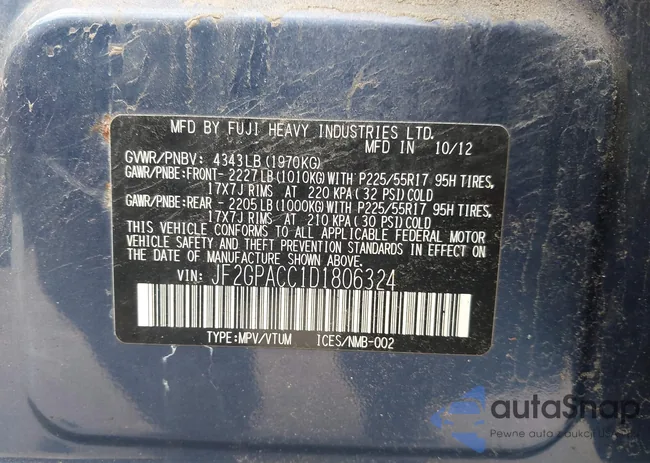 JF2GPACC1D1806324: 42047592