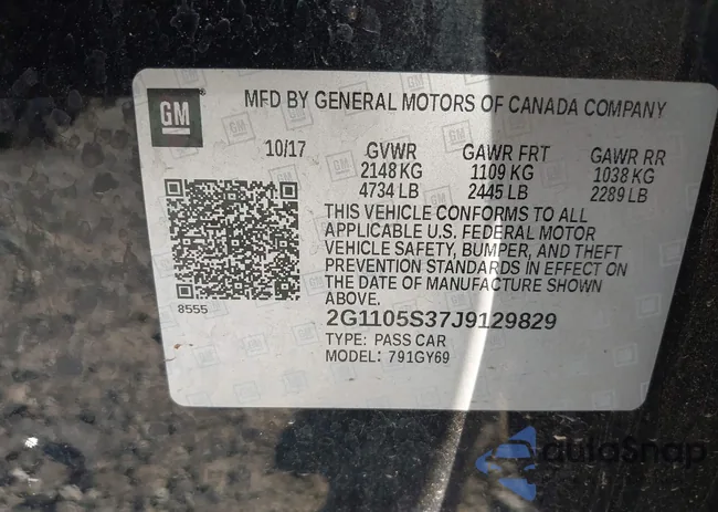 2G1105S37J9129829: 42048445