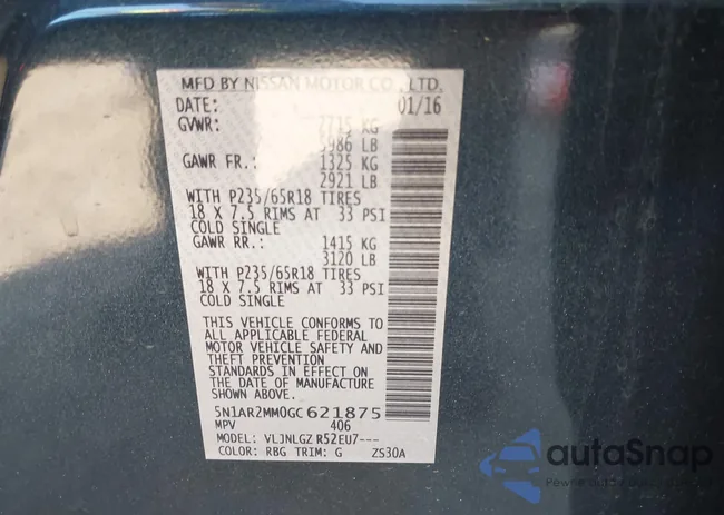 5N1AR2MM0GC621875: 42049577