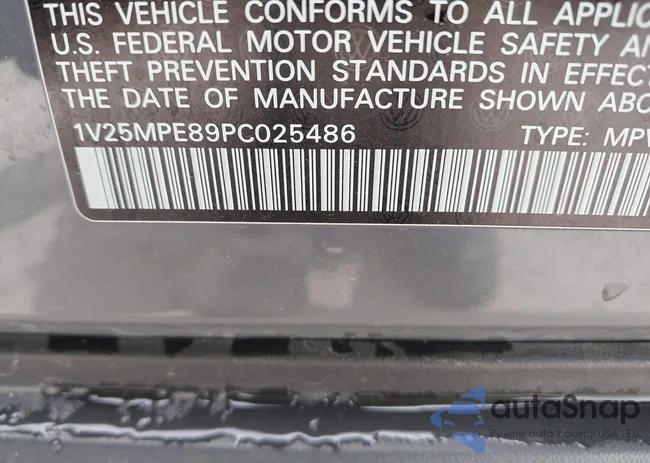 1V25MPE89PC025486: 42050400