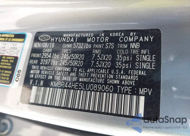 KM8R44HE5LU089060: 42052547