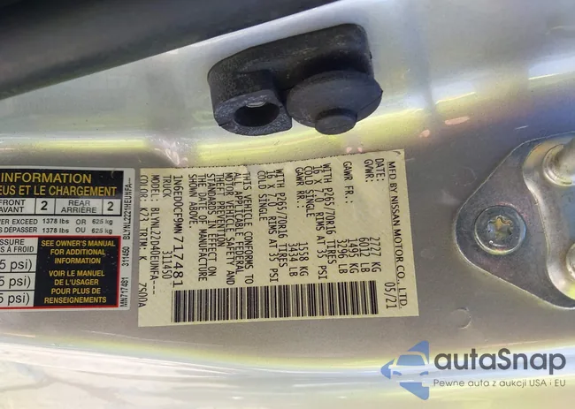 1N6ED0CF9MN717481: 42054257