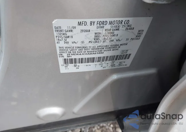 2FMDK4JC0ABA61890: 42053529