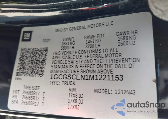 1GCGSCEN1M1221153: 42056068