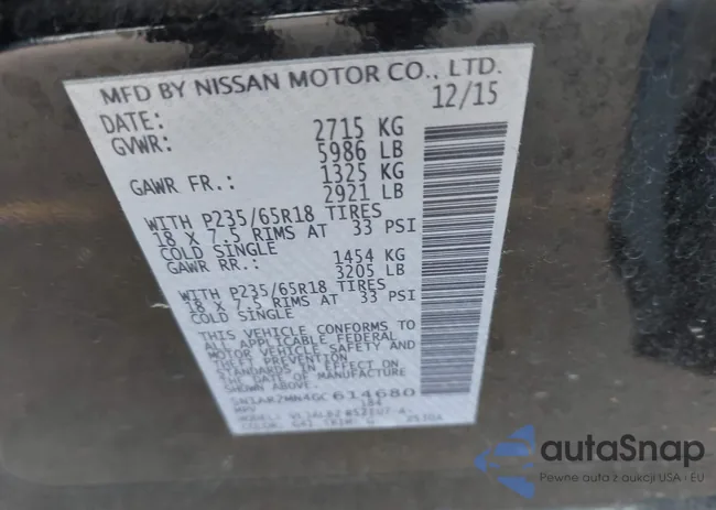 5N1AR2MN4GC614680: 42056105