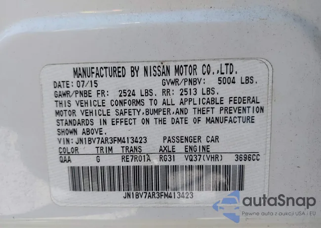 JN1BV7AR3FM413423: 42055566