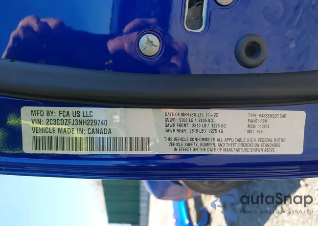 2C3CDZFJ3NH229740: 42056944