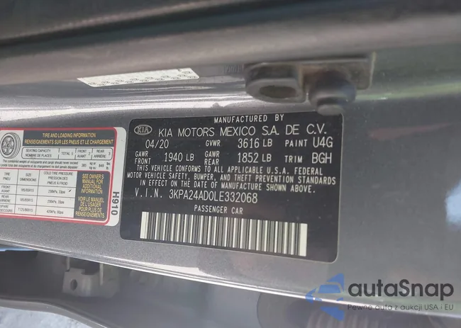 3KPA24AD0LE332068: 42056401