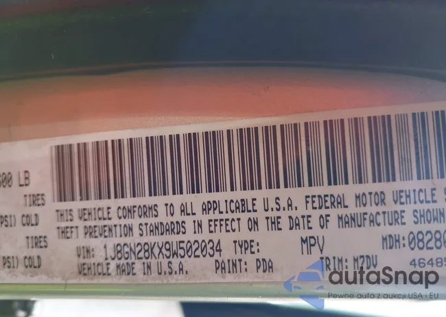 1J8GN28KX9W502034: 42058801