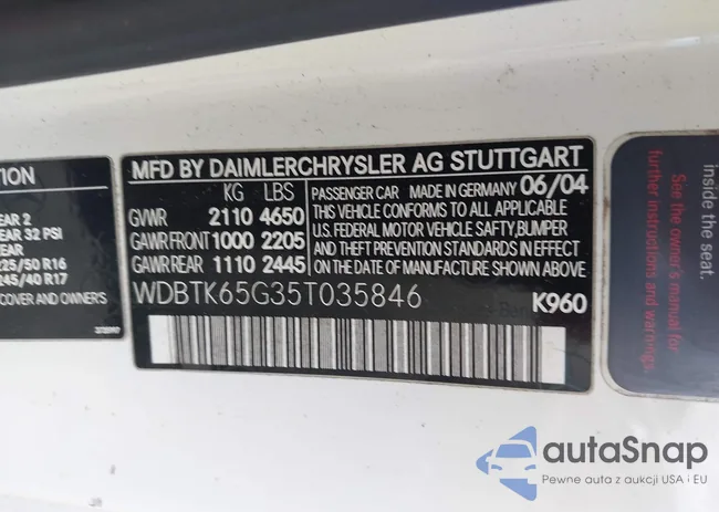 WDBTK65G35T035846: 42059049