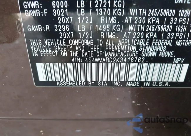 4S4WMARD2K3418762: 42060244